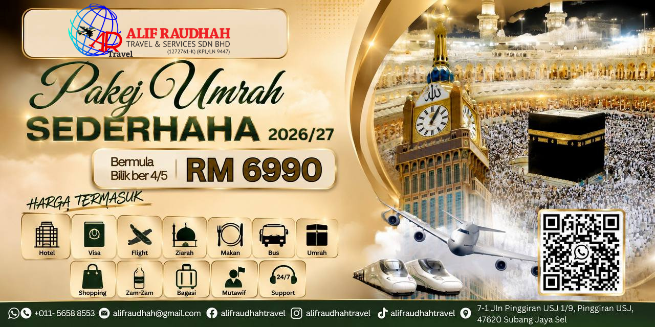 Iklan Promosi 1 - Pakej Umrah