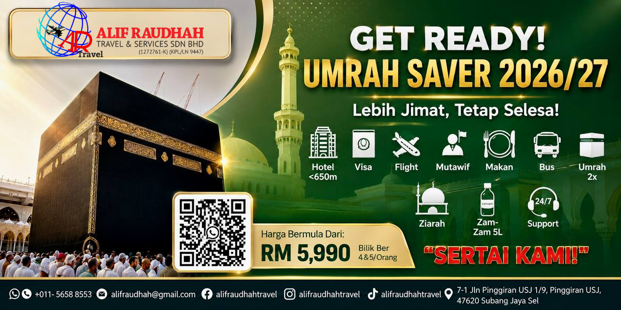 Iklan Promosi 5 - Pakej Umrah Premium
