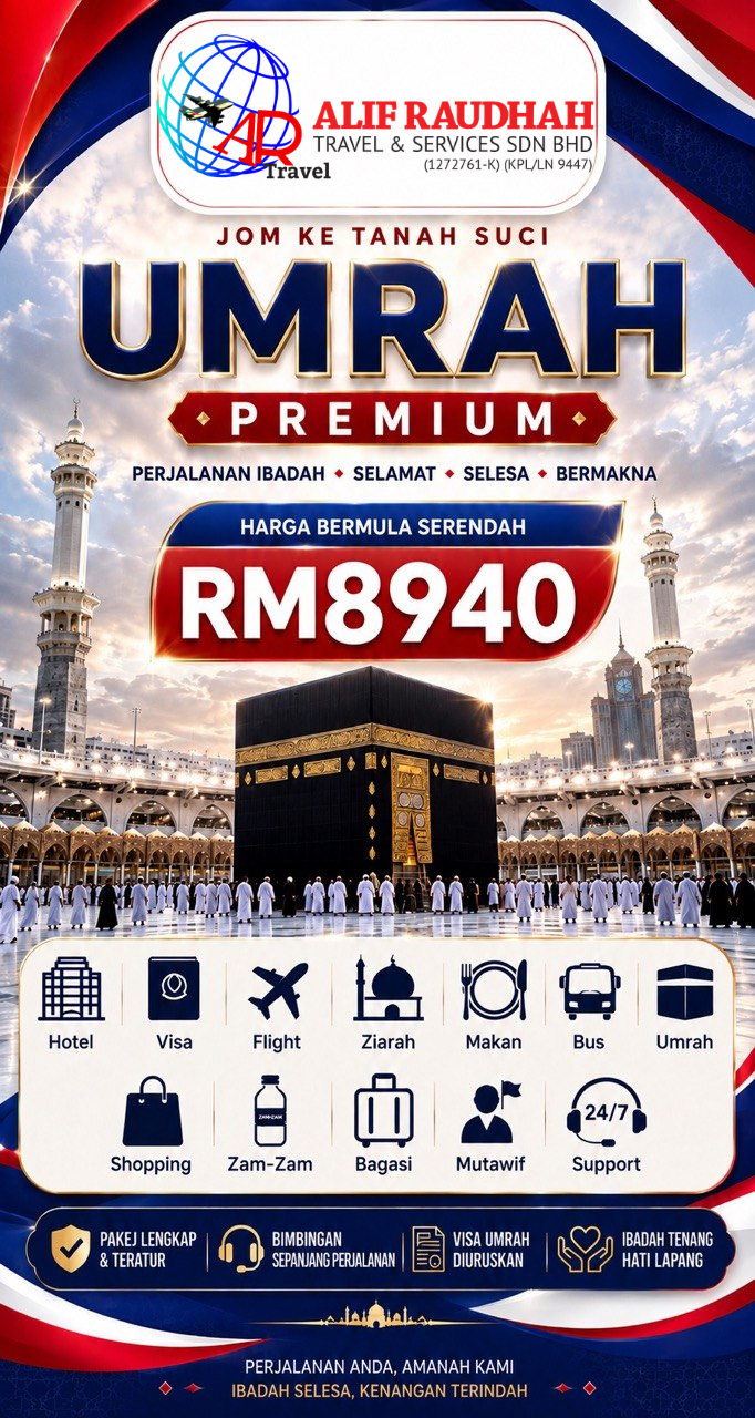 Poster Umrah Premium