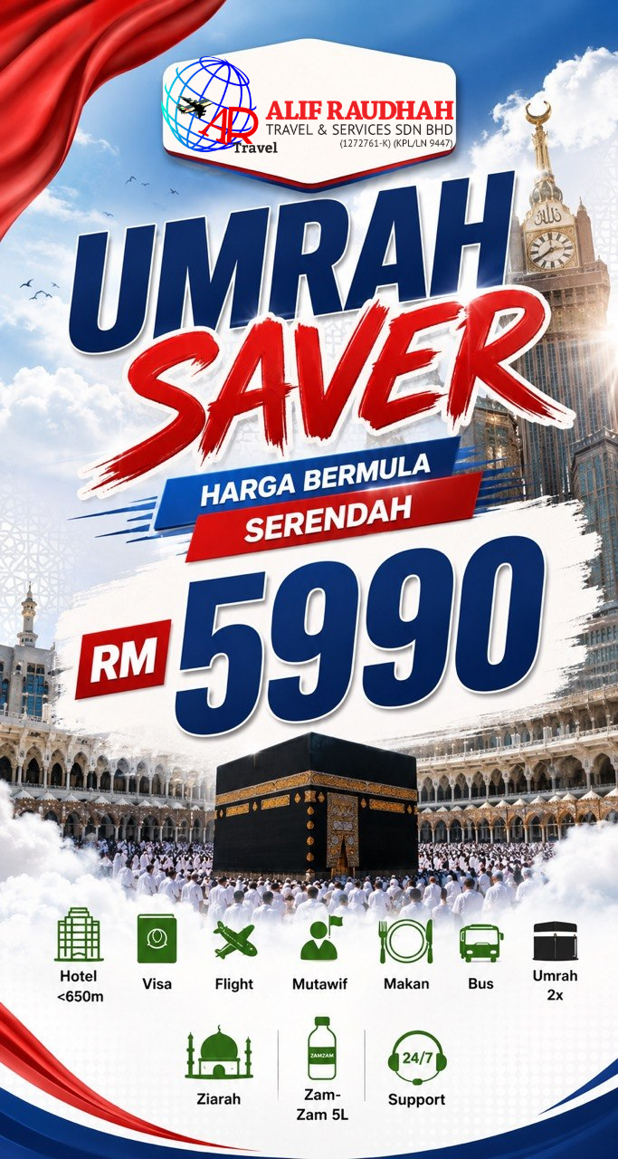 Poster Umrah Saver