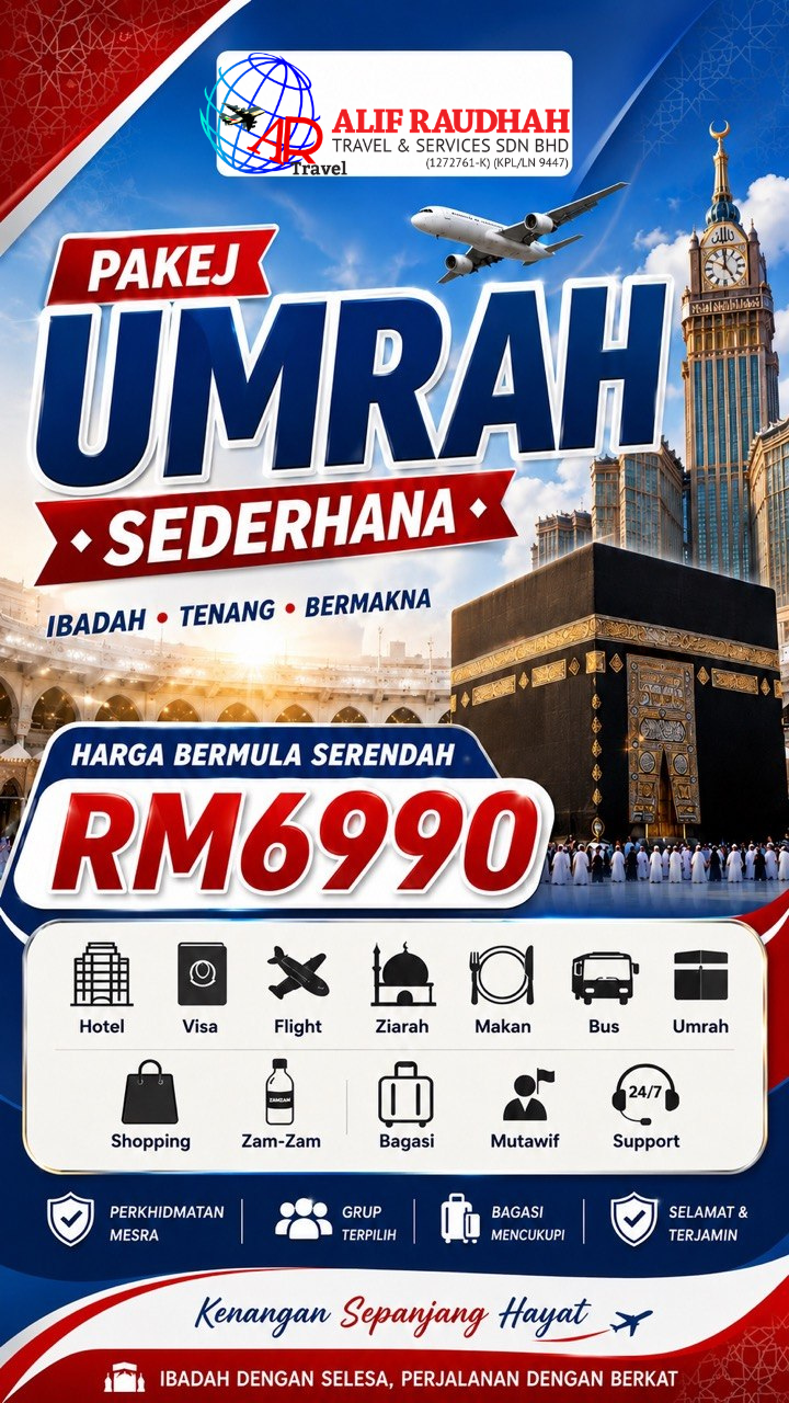 Poster Umrah Sederhana