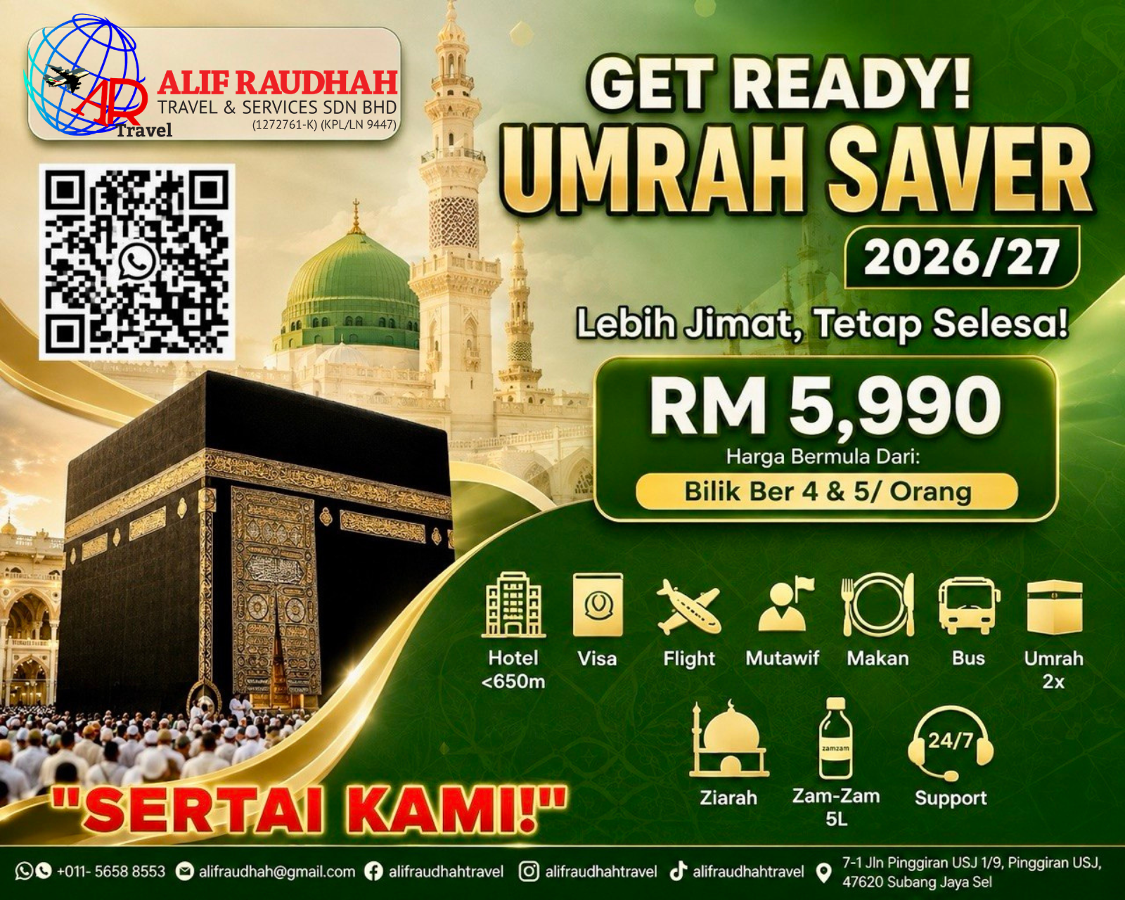 Iklan promosi Alif Raudhah 3