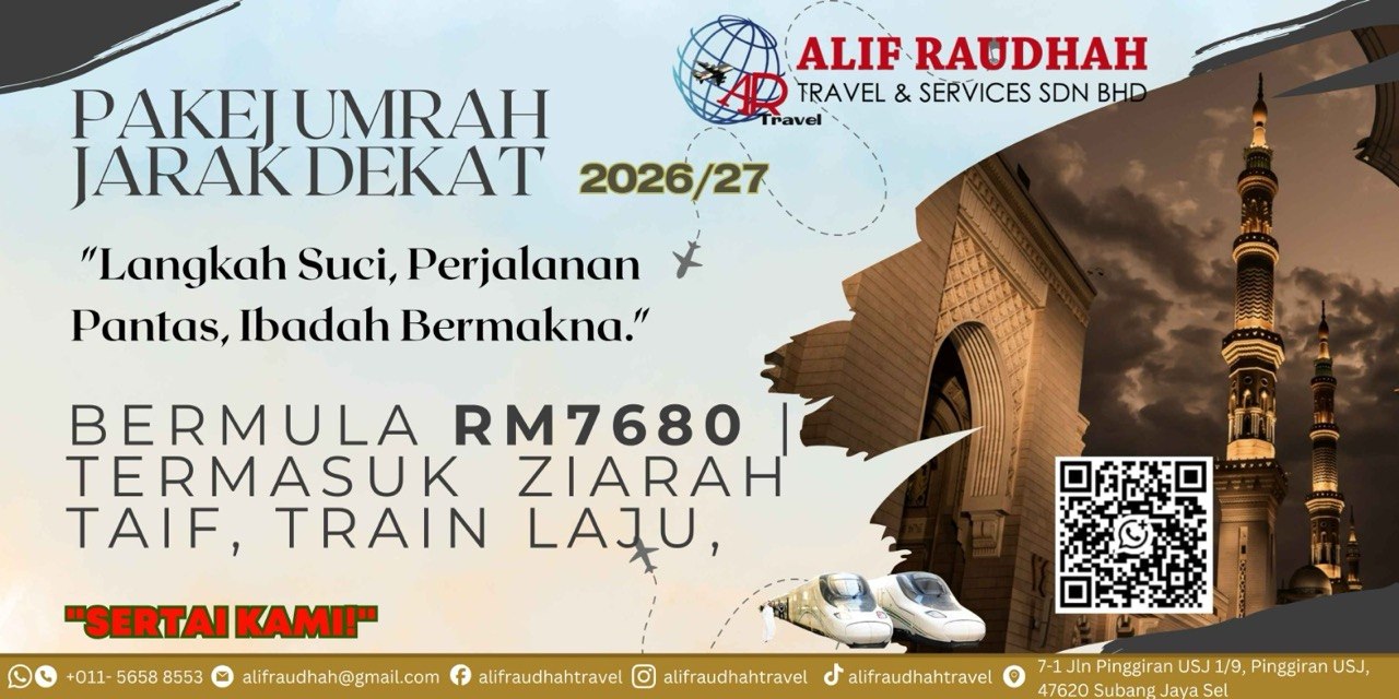 Iklan Promosi 3 - Pakej Umrah