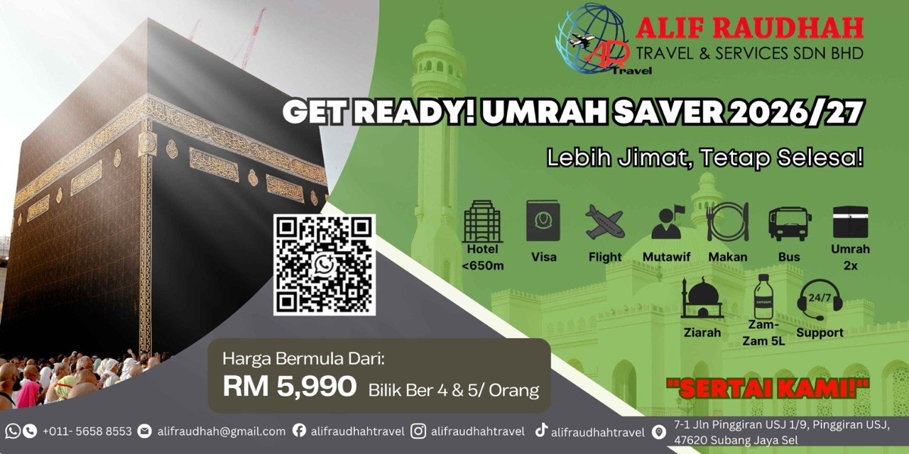 Iklan Promosi 5 - Pakej Umrah VVIP