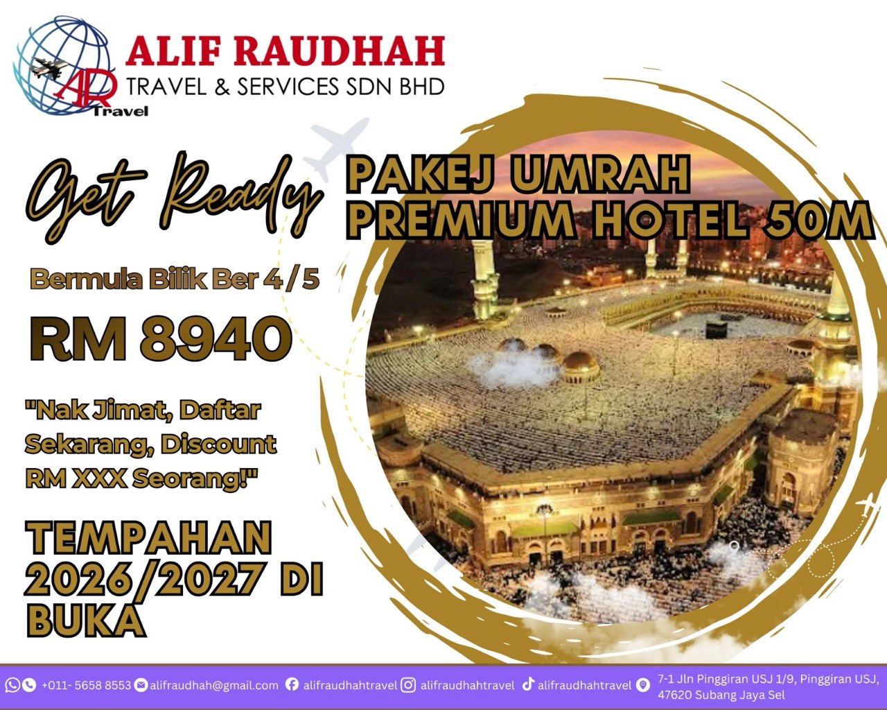 Iklan Promosi Pakej Umrah